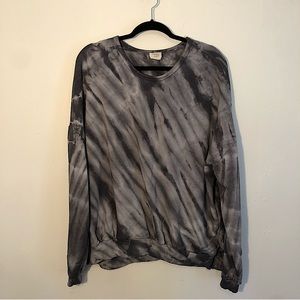 Tie dye oversized sweatshirt